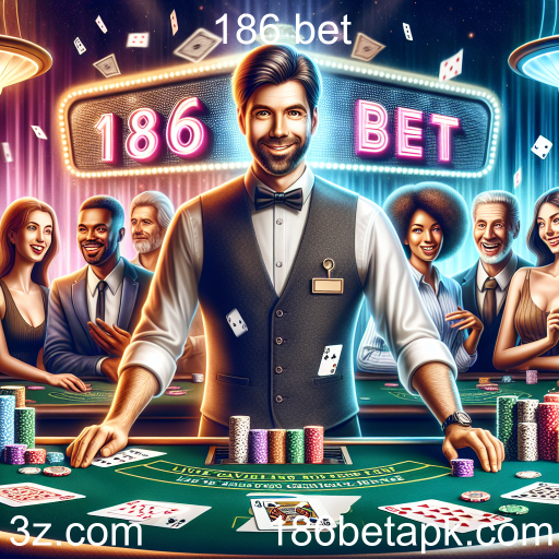 Descubra a Emoção dos Jogos 'Ao Vivo' na 186 Bet